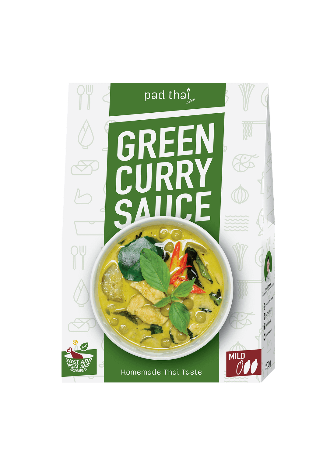 Pad Thai - Green Curry Sauce