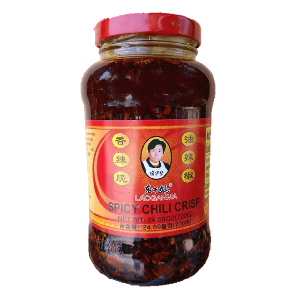 Lao Gan Ma Crispy Chilli Oil in jar Sunlee Europe Lao Gan Ma Crispy Chilli Oil in jar Sunlee Europe